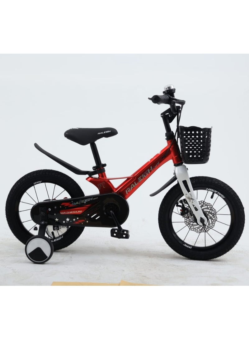 RALEIGH Jazzi 14" Aluminium Magnesium Lightweight Frame Kids Bike - Image 1