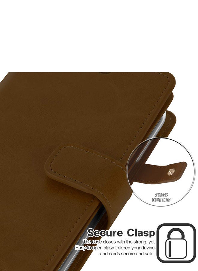 نيبمينينت غطاء حماية من الجلد لهاتف آيفون 11 بني - Image 4