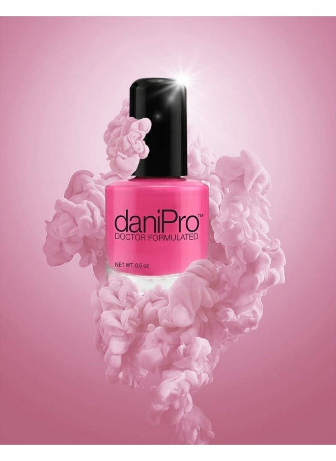 CoCo-Shop Danipro Doctor Formulated Nail Polish Hot Pink Promotes Healthier Stronger Nails Biotin And Vitamins A & E Toxinfree Super Quick Drying  - Image 5