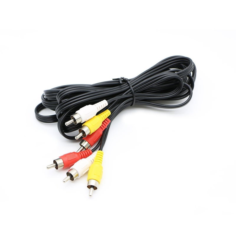 باسو كابل 3 RCA بـ6 دبابيس  وقابس مطلي للصوت والفيديو M-3 Rca/M ts TCV3303N - Image 1