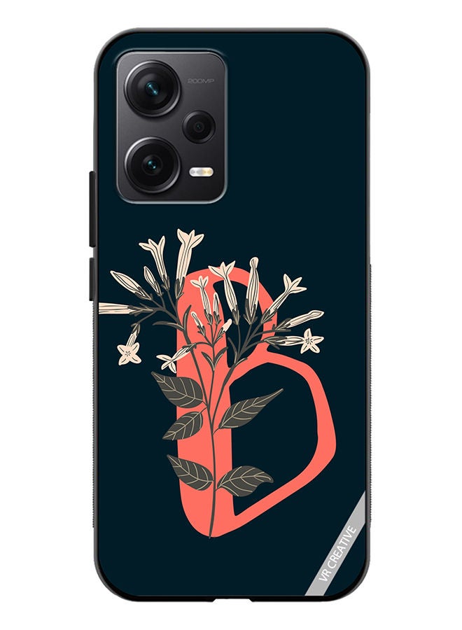 VR CREATIVE Protective Case Cover For Xiaomi Redmi Note 12 Discovery Alphabet B Design Multicolour - Image 1