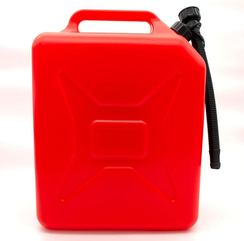 Duravel Most item matching trendy design Duravel Jerry Can - 20 Litre- Fuel Can Container for Oil Petrol Diesel Storage Moving Red Cans, UN Regulations Approved Heavy Duty Backup Petrol Tanks Mount for Motorcycle SUV ATV Most Cars Labor saving - Image 2