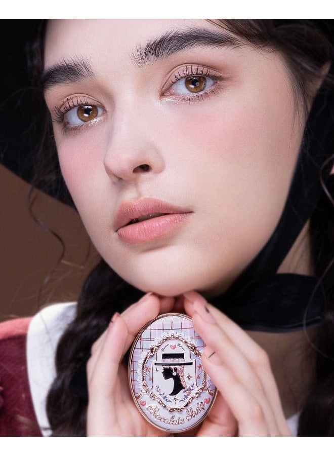 Flower Knows Chocolate Wonder-Shop Embossed Blush 01 Bedtime Story - Image 4