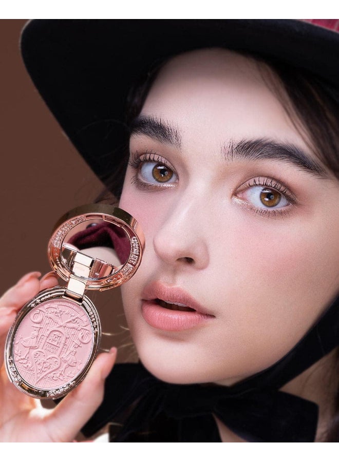 Flower Knows Chocolate Wonder-Shop Embossed Blush 01 Bedtime Story - Image 5