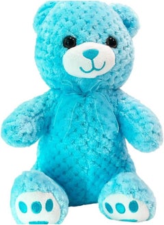 Lukadah Lukadah Teddy Bear Plush Stuffed Toys, Kids Soft Plushie Animal Doll, Adorable Stuffed, Nursery Decor for Kids, Toddlers, Baby Shower, Anniversary, Boys & Girls (Pack of 2)  - Image 3