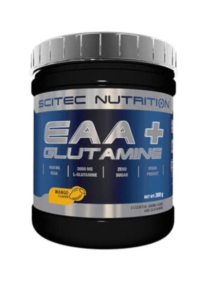 Scitec - Nutrition EAA + Glutamine Powder 300gm-mango - Image 1