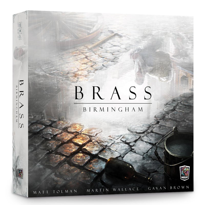 Roxley Games Brass: Birmingham - an Economic Strategy Game for 2-4 Players | #1 Board Game on Board Game Geek | Ages 14+ | Plays in 60-120 Minutes - Image 1
