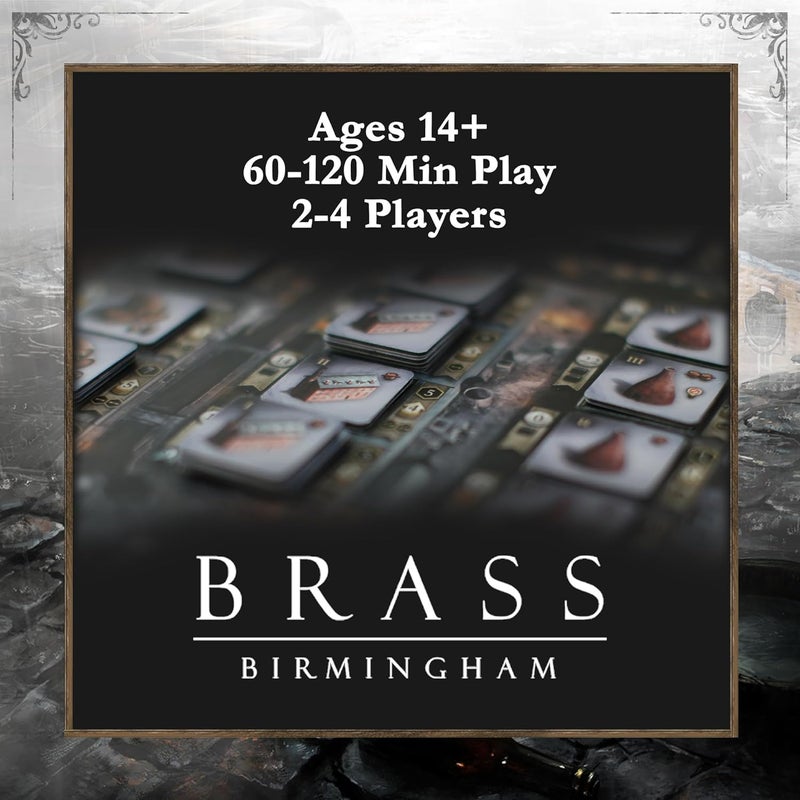 Roxley Games Brass: Birmingham - an Economic Strategy Game for 2-4 Players | #1 Board Game on Board Game Geek | Ages 14+ | Plays in 60-120 Minutes - Image 3