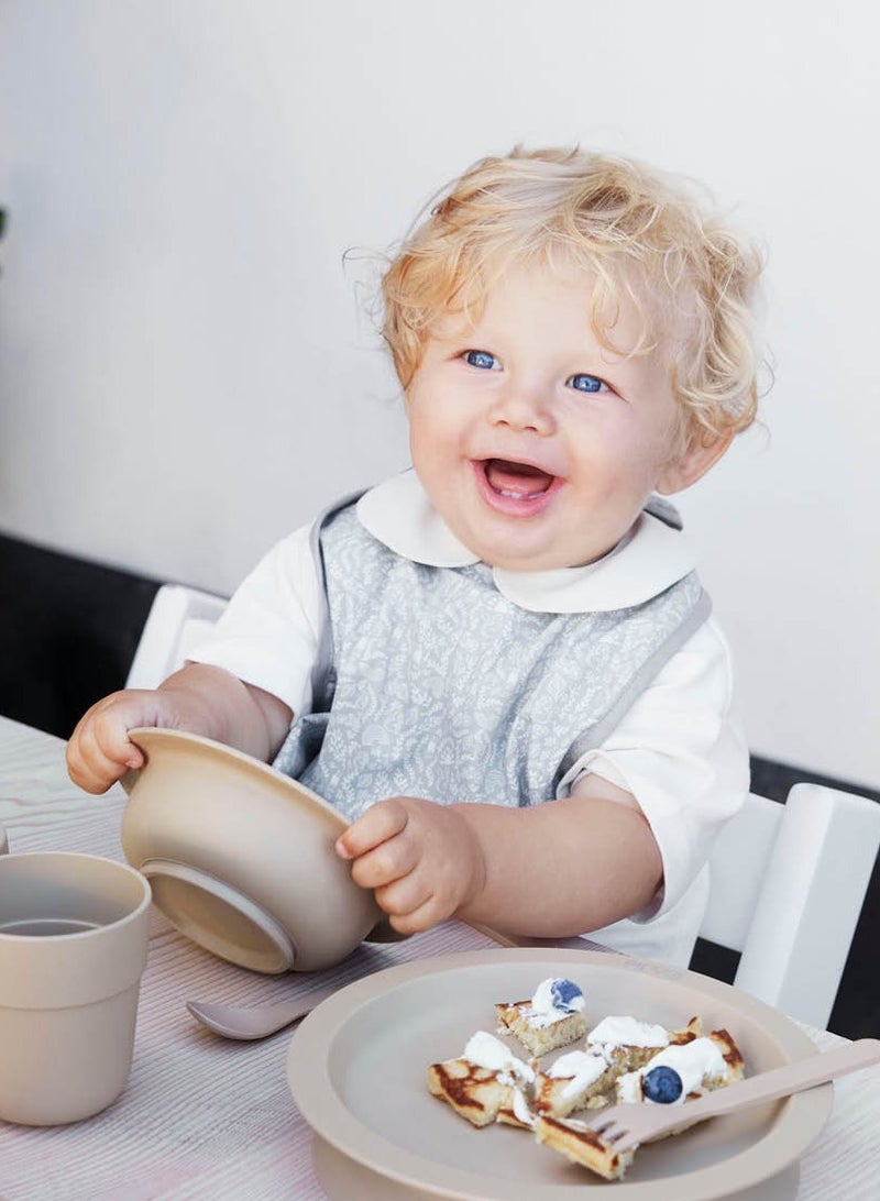 Elli Junior Elodie Details - Baby Bib -Monkey Sunrise - Image 2