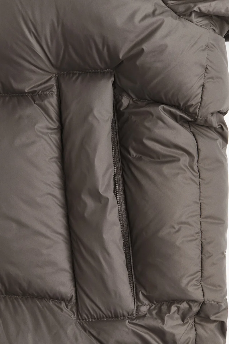 H&M Hooded down puffer jacket