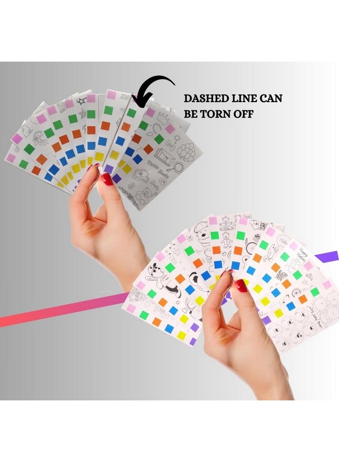 PLUSPOINT Paint with Water Book Coloring Activity for Kids,10 Sheets Cute Cartoon Character Watercolor Books 2pack Pocket Painting Book for Toddlers Kids Art Craft Gift Ages 3+ - Image 5