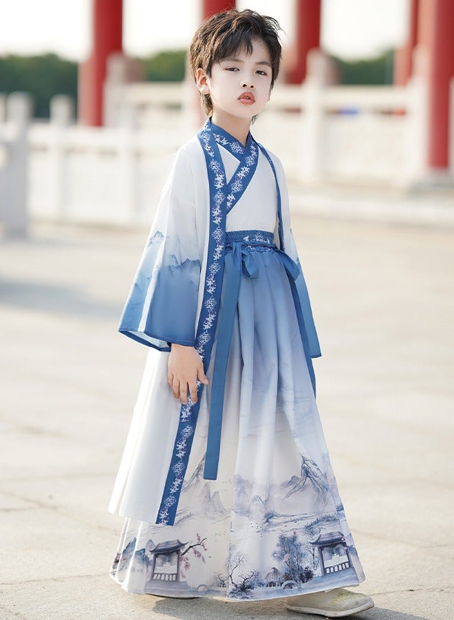 navy blue casual dress with sleeves Blue Puffed Sleeve Midi Dress & Reviews - Blue - Dresses