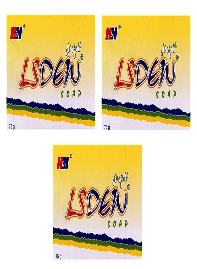 LS DEW soap - 75 gm, Pack Of 3