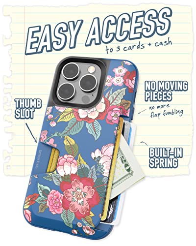 Smartish iPhone 14 Pro Wallet Case Wallet Slayer Vol 1 Slim Protective Credit Card Holder Drop Tested Hidden Credit Card Slot Cover for Apple iPhone 14 Pro Flavor of the Month - Image 3