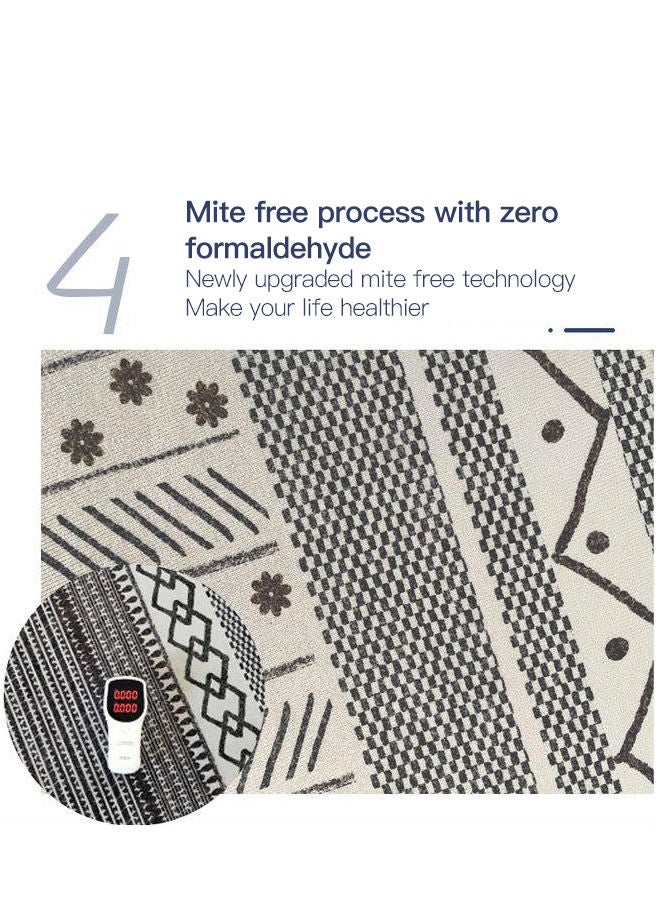 Sharpdo Thickened and Washable Large Carpet for Household Full Bedroom Living Room 200*300cm - Image 5