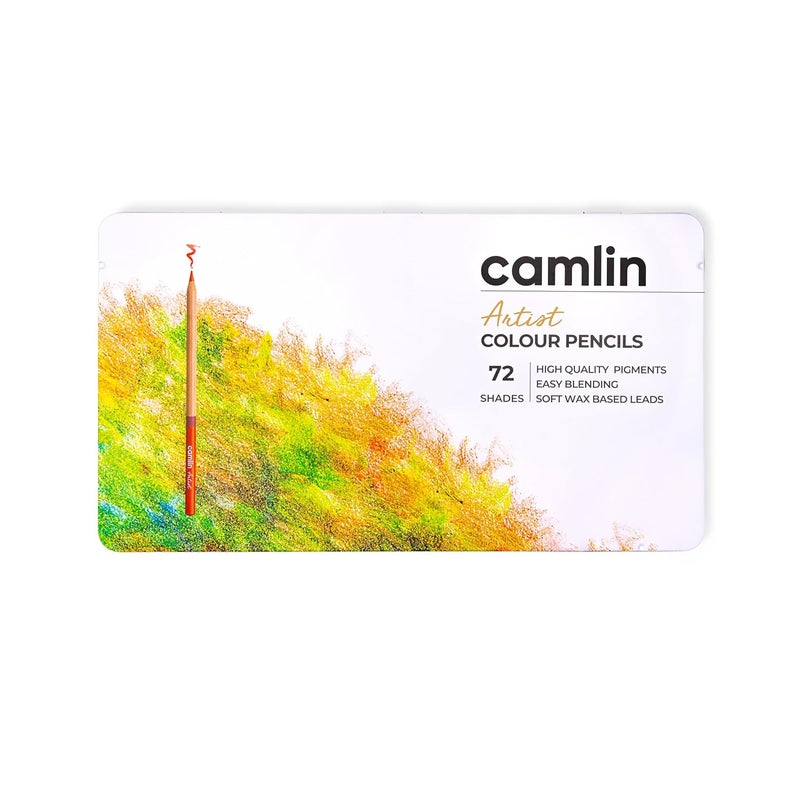 Camlin Artist Colour Pencils 72 ShadesInk Color Multicolor - Image 1