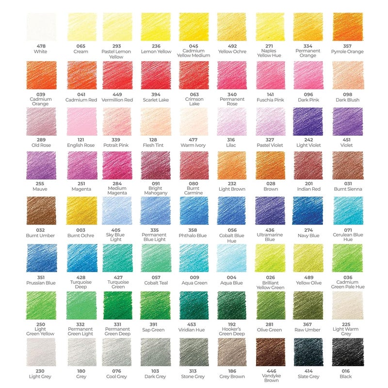 Camlin Artist Colour Pencils 72 ShadesInk Color Multicolor - Image 5