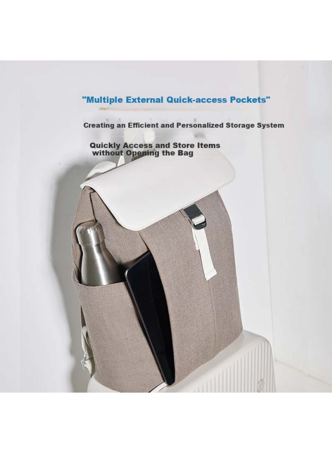 Ito Porcini Backpack Series Business Travel Fashion Laptop Bag Women's Backpack Muzong 16l - Image 3