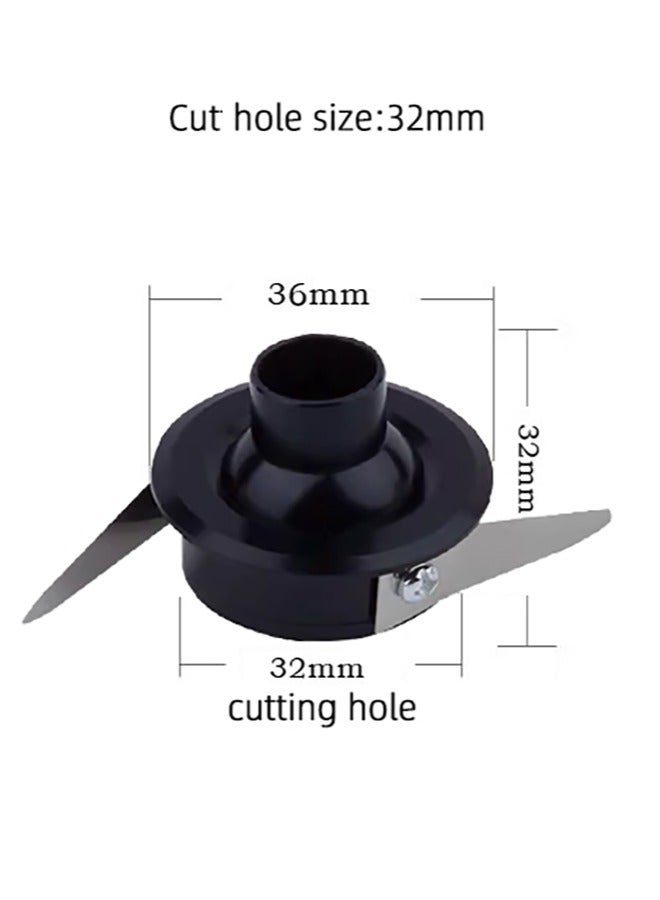 4Pack 3W Black Mini LED Spotlights Indoor Recessed Showcase Display Under-Cabinet LED Lights Fixture with AC 220V Power Supply LED Driver - Image 2