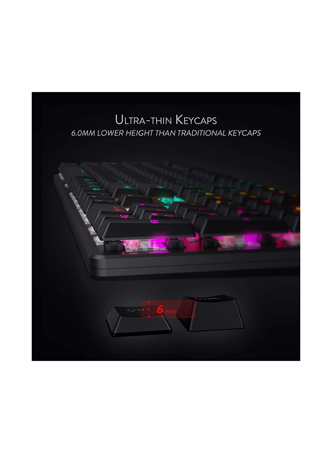 REDRAGON SHRAPNEL MECHANICAL KEYBOARD-RED SWITCH K589