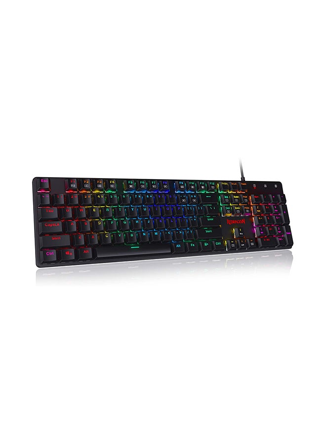 REDRAGON SHRAPNEL MECHANICAL KEYBOARD-RED SWITCH K589