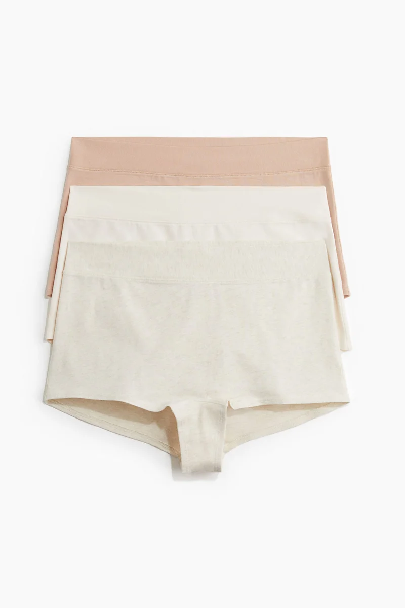 H&M 3-pack cotton shortie briefs