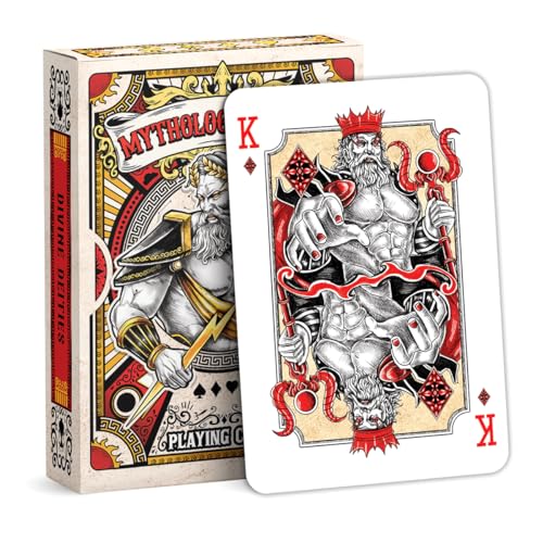 99FOX Mythology Deities Playing Cards Gods Goddesses Card Deck for Adults and Teens - Image 1