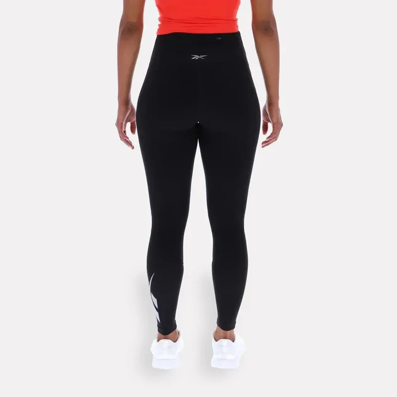 Reebok Black Reebok High Rise Full Length Printed Women's Tight - Black for Women | Best Price UAE