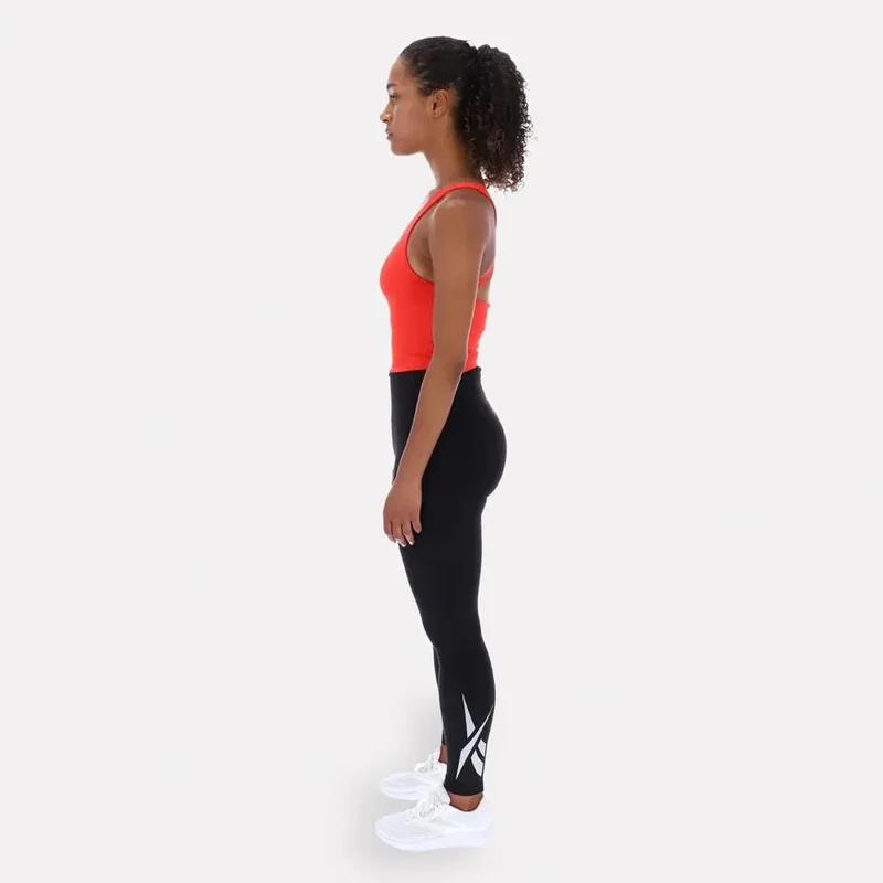 Reebok Black Reebok High Rise Full Length Printed Women's Tight - Black for Women | Best Price UAE