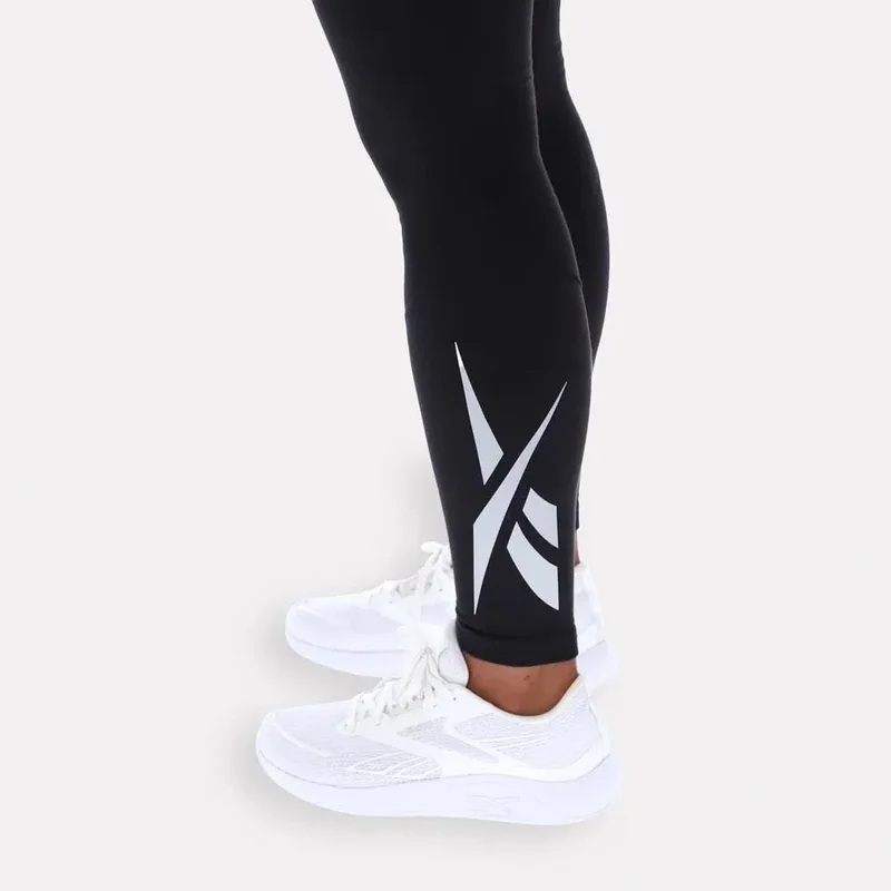 Reebok Black Reebok High Rise Full Length Printed Women's Tight - Black for Women | Best Price UAE