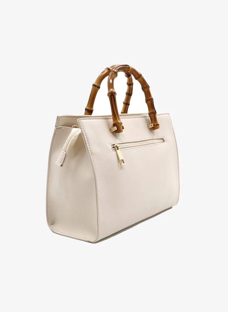 Marina Galanti Marina Galanti Women's Allai Leather-Effect Handbag – Off White