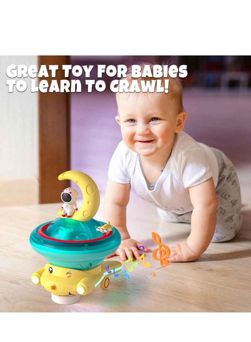 SYOSI Baby Bath Toys for Toddlers, Spray Water Toy Rotation Baby Light up Bath Toys, Astronaut Sprinkler Bathtub Toys, Bathtub Pool Bath Toys Gift for 1 2 3 4 5 Year Old Boys Girls - Image 5