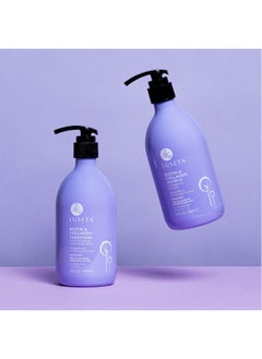 L LUSETA Luseta Biotin Shampoo and Conditioner for HairGrowth - Thickening Shampoo for Thinning Hair andHair Loss - Infused with Argan Oil to Repair DamagedDry Hair - Sulfate Free Paraben Free-2 x 16.9 fl oz  - Image 3