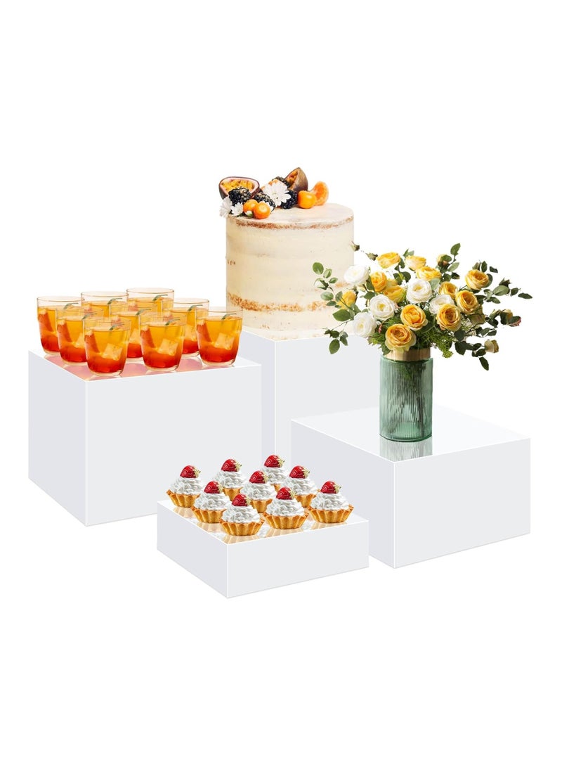 تي بي جي بي 4 قطع حوامل بوفيه – حامل عرض الطعام لطاولة البوفيه - Image 1