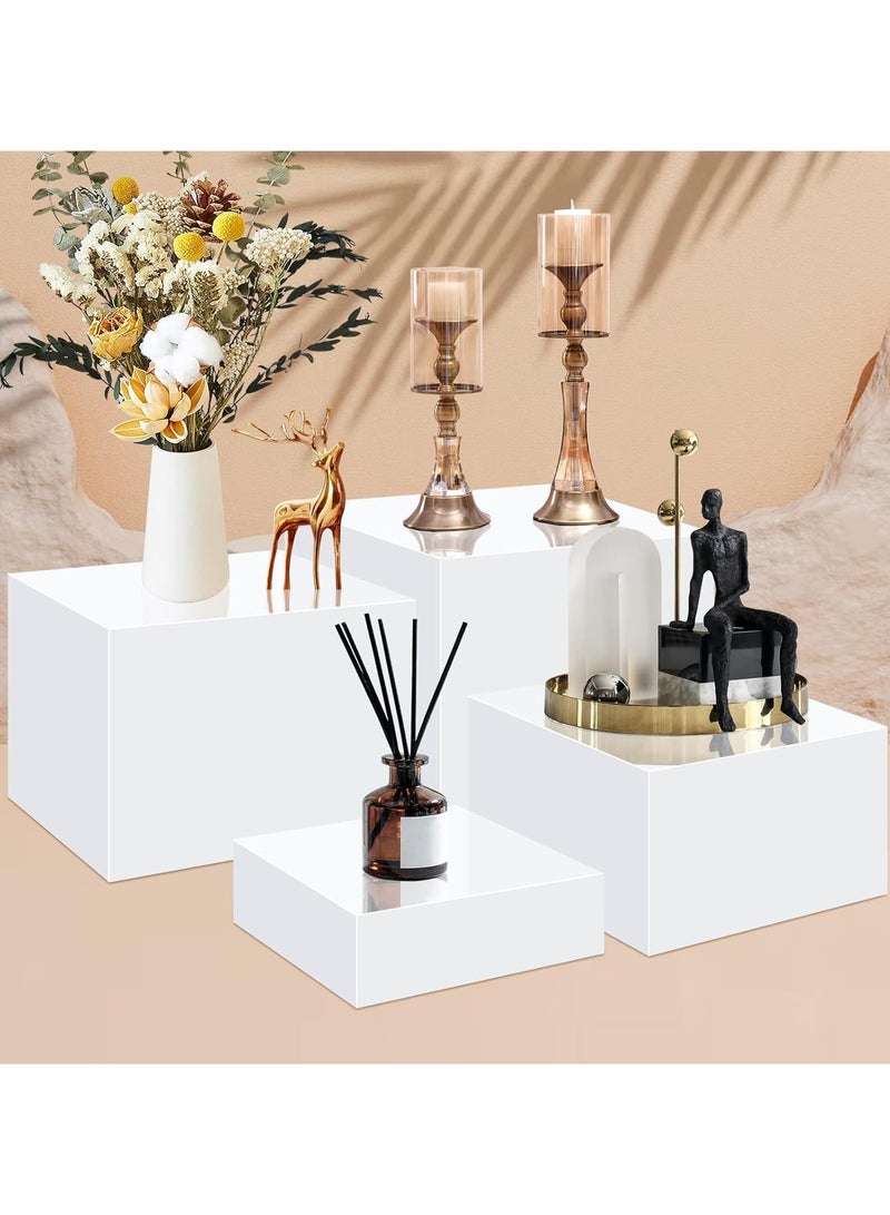 تي بي جي بي 4 قطع حوامل بوفيه – حامل عرض الطعام لطاولة البوفيه - Image 5