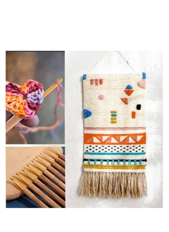 Excefore Crochet Hooks Set, 9 Pieces 2.0-6.0mm Size Crochet Needles, with Bamboo Handles Hooks Knitting Needles Set, Ergonomic Crochet Hooks, for Beginners Knitter Enthusiasts  - Image 2