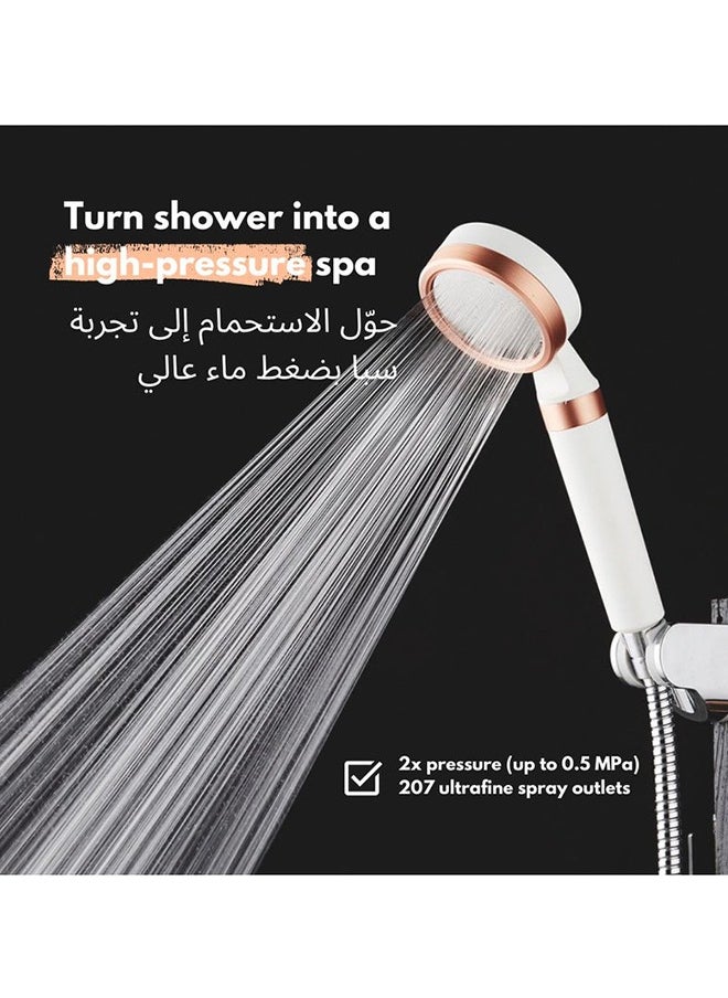 Sweet Life Shower Filter High Pressure Handheld Shower Head, Water Filter Shower for Hair Loss, Healthy Skin & Hair, Bathroom Accessories, Lab-Tested Chlorine Removal, فلتر دش الاستحمام  - Image 5