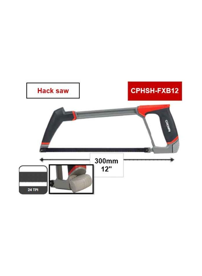 Crown 12-inch blacksmith saw frame, heavy-duty CPHSH-FXB12