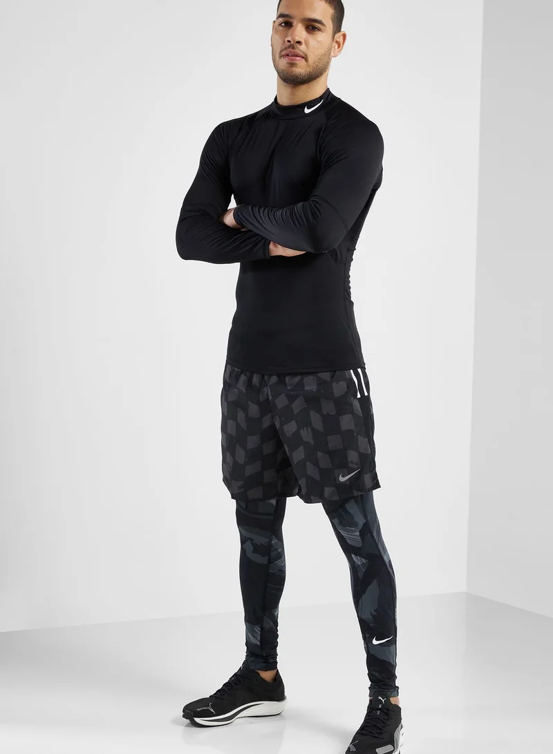 Nike Dri-Fit Tight Mock T-Shirt