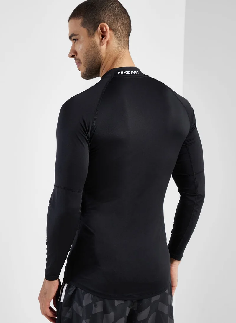 Nike Dri-Fit Tight Mock T-Shirt