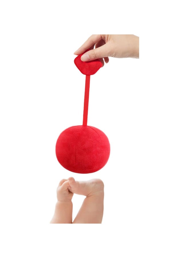 Mkbibi Baby Toy Rattle, Tracking Red Ball, Sand Hammer, Newborn Early Education, 0-6 Months, Baby Vision Training, Hand Rattle - Image 3