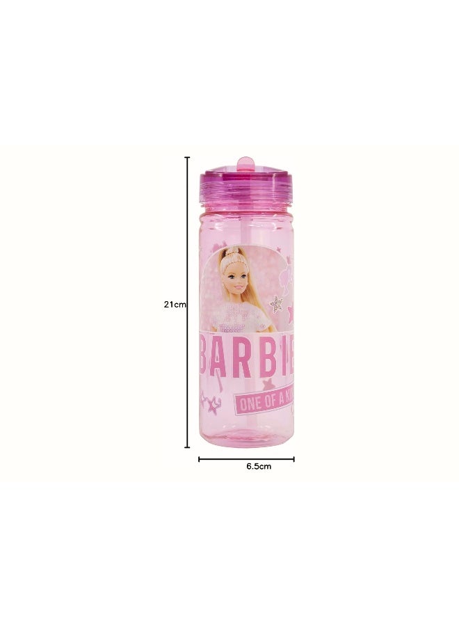 Stor Barbie Ecozen Hydro Water Bottle for Kids – 540ml BPA-Free Leakproof Sipper Bottle with Durable Ecozen Material, Lightweight School Water Bottle for Daily Hydration, Travel & Outdoor Use - Image 2