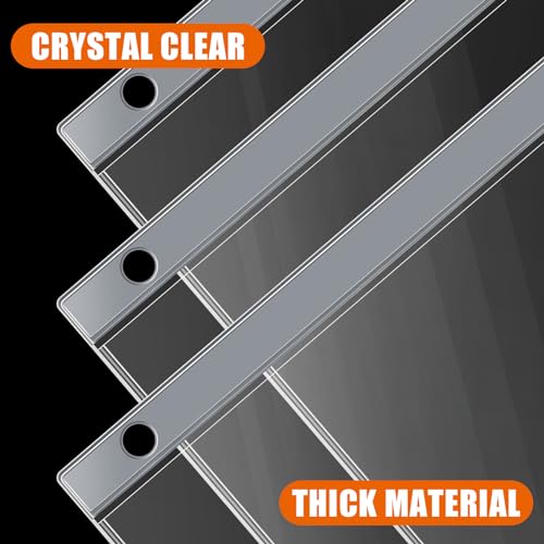 tutata Race Bib Holder, Bib Number Sleeves, Vinyl Sheet Protectors, Runner's Race Bib Display Holder and Album, 20 Protective Sleeves/Pack - Image 5