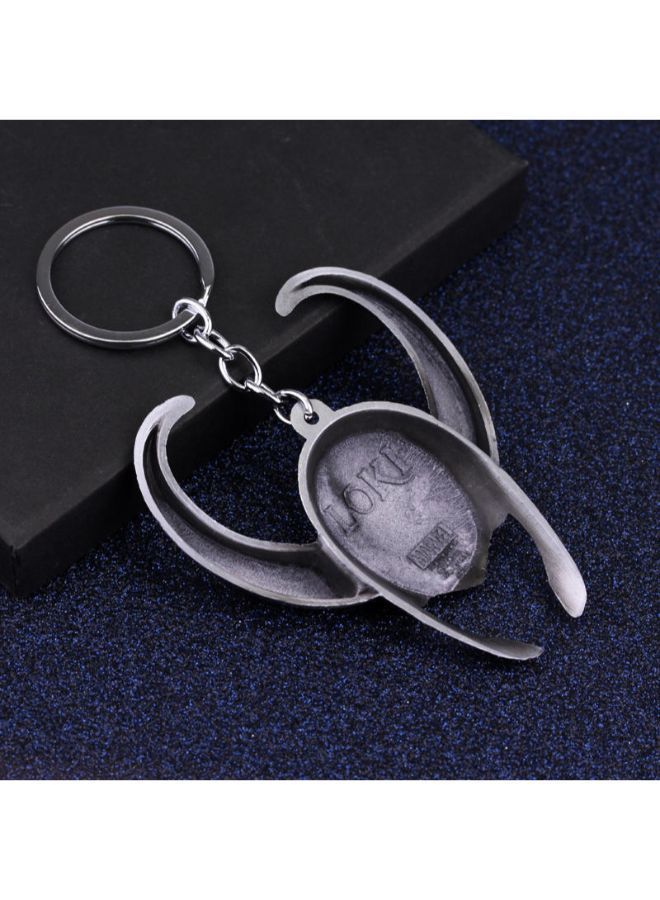 NIBEMINENT Marvel's The Avengers Loki Helmet Key Chain - Image 3