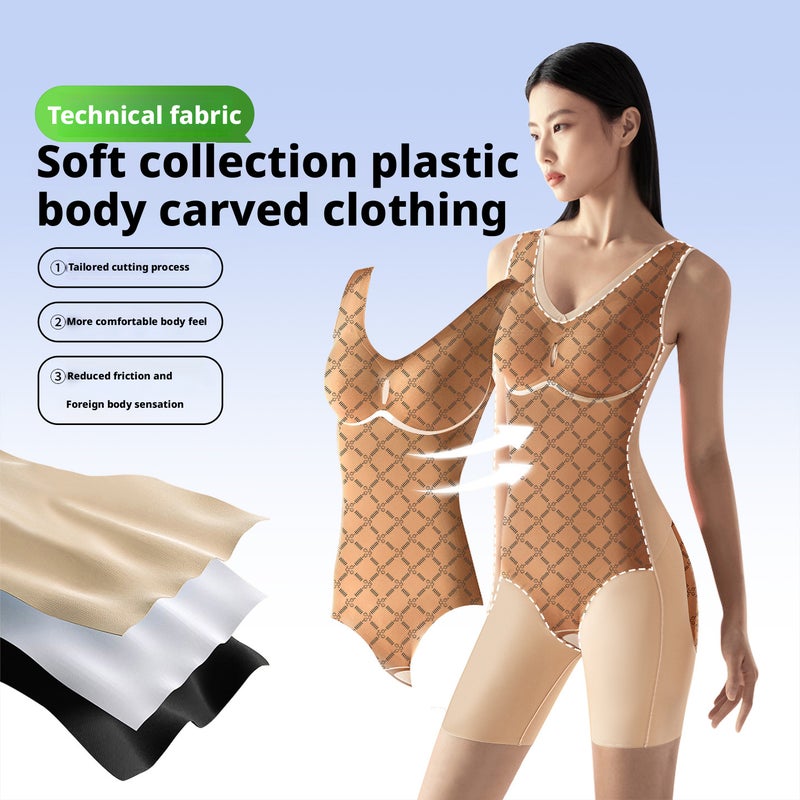 Yameile Shapewear Bodysuit Tummy Control Butt Lift High Waist Seamless - Image 2