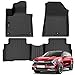 Auxko All Weather Floor Mats Fit for Kia Sportage Hybrid 2023 2024 2025 2026 TPE Rubber Liners Accessories All Season Guard Odorless Floor Mats - Image 2