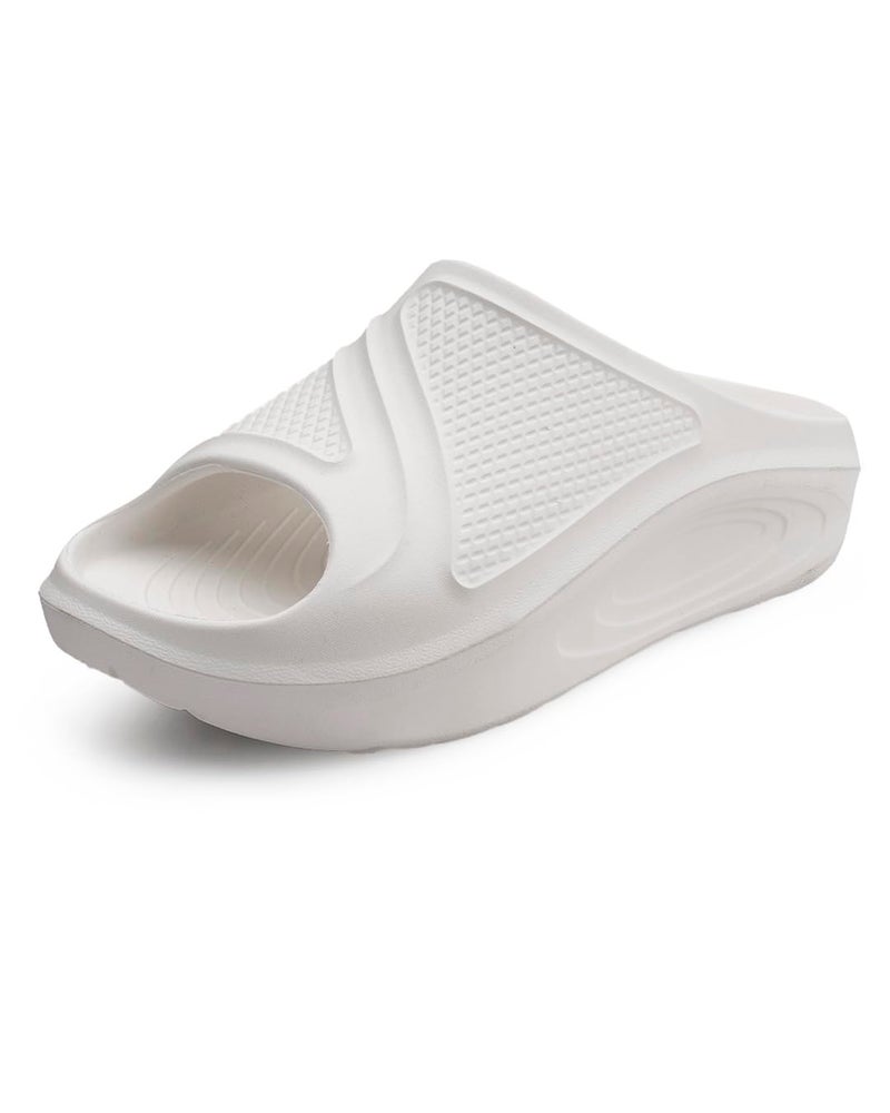 Bacca Bucci Floats—Ultra Lightweight EVA Slides for Men White UK 10 - Image 1