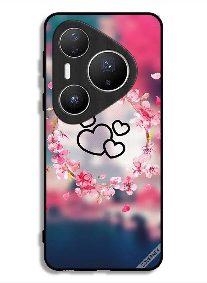 Covernex Huawei Pura 80 Pro Plus Protective Case Cover Hearts Art Clip - Image 1