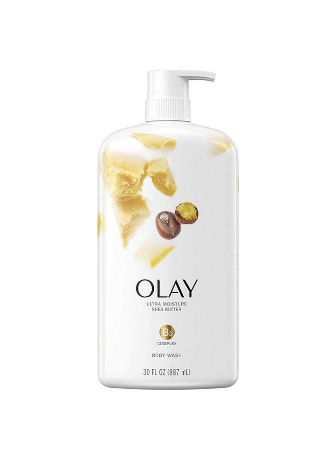 Olay Ultra Moisture Body Wash With Shea Butter 30 Fl Oz (Pack Of 4) - Image 2