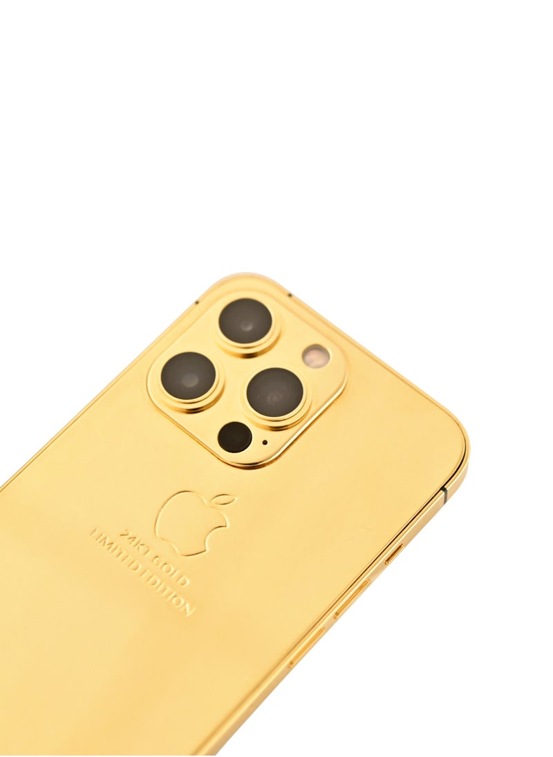 Caviar Luxury iPhone 14 Pro Max 24K Full Gold Limited Edition 256 GB - pzsku/Z695F96464DAF6E25E8D4Z/45/_/1665219504/84d4fbb4-bb77-4969-8feb-21803c949c1b